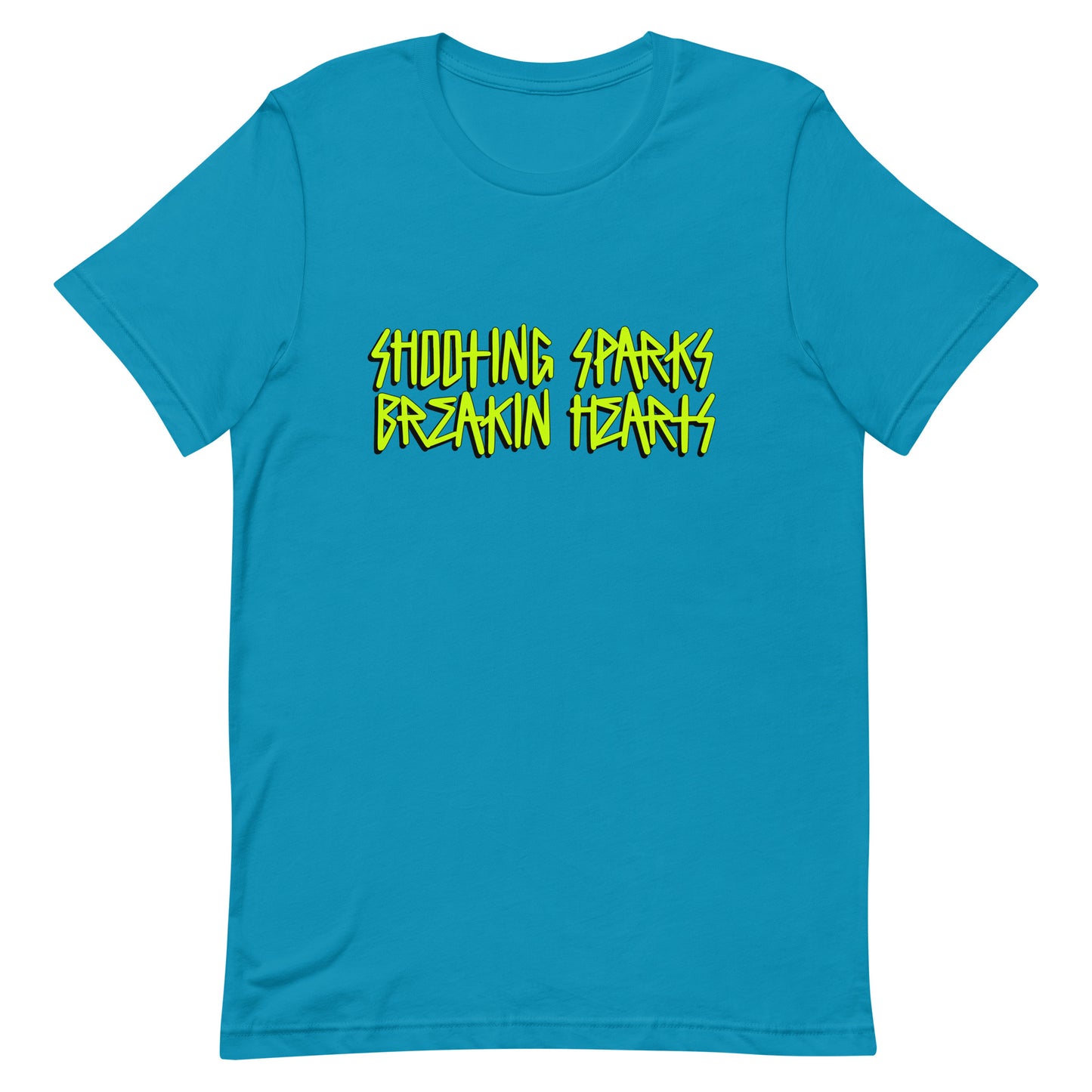 Shooting sparks breakin hearts, T-shirt 