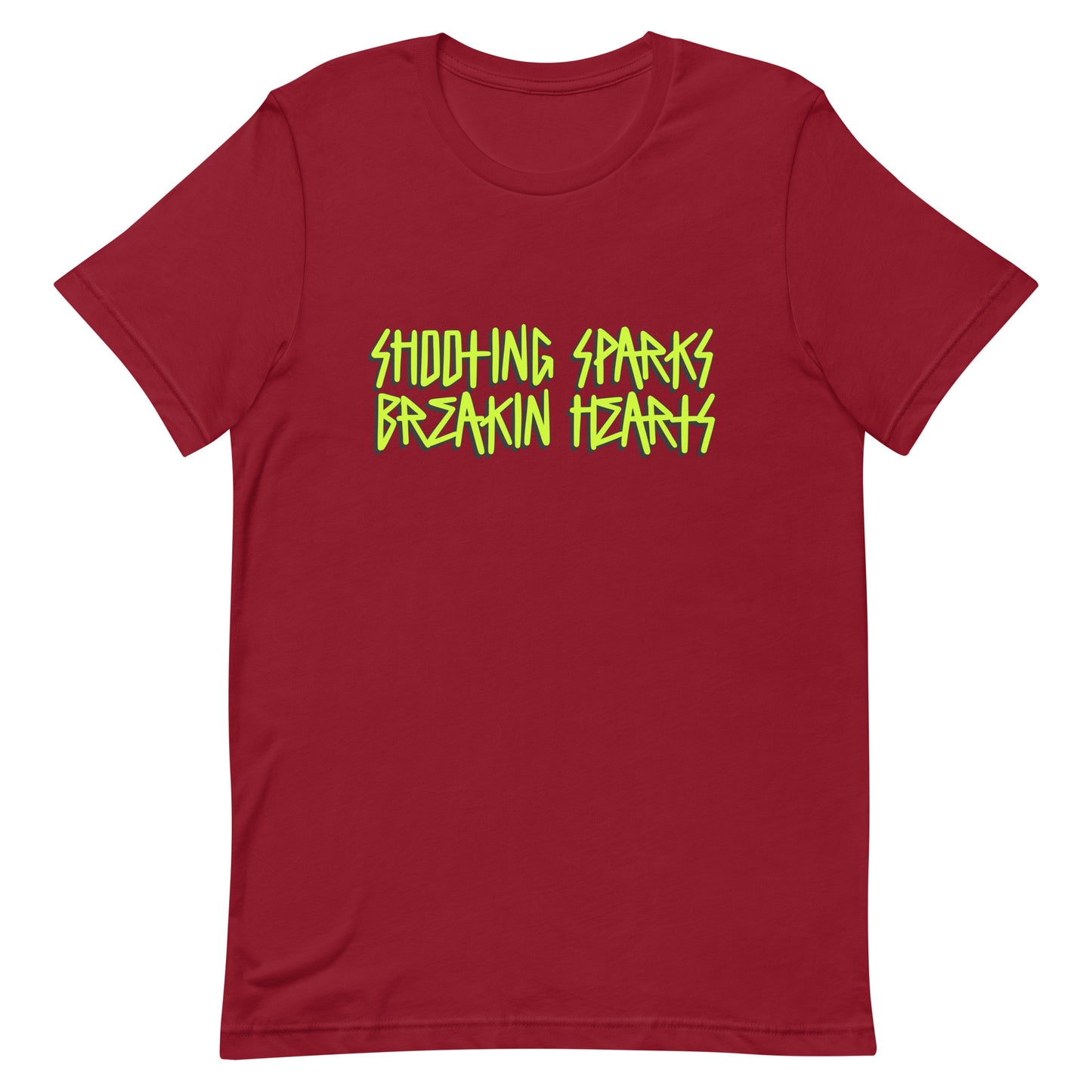Shooting sparks breakin hearts, T-shirt 