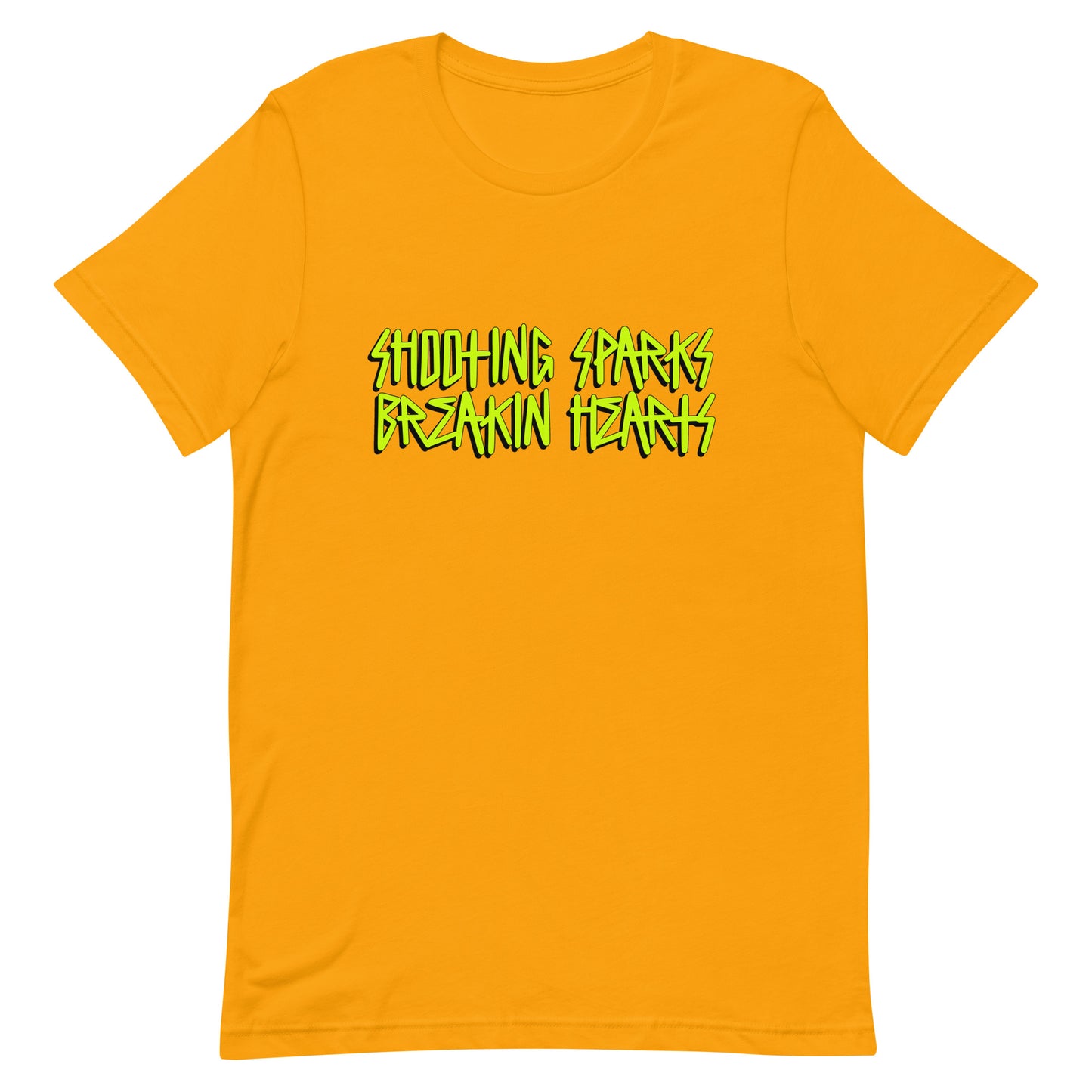 Shooting sparks breakin hearts, T-shirt 