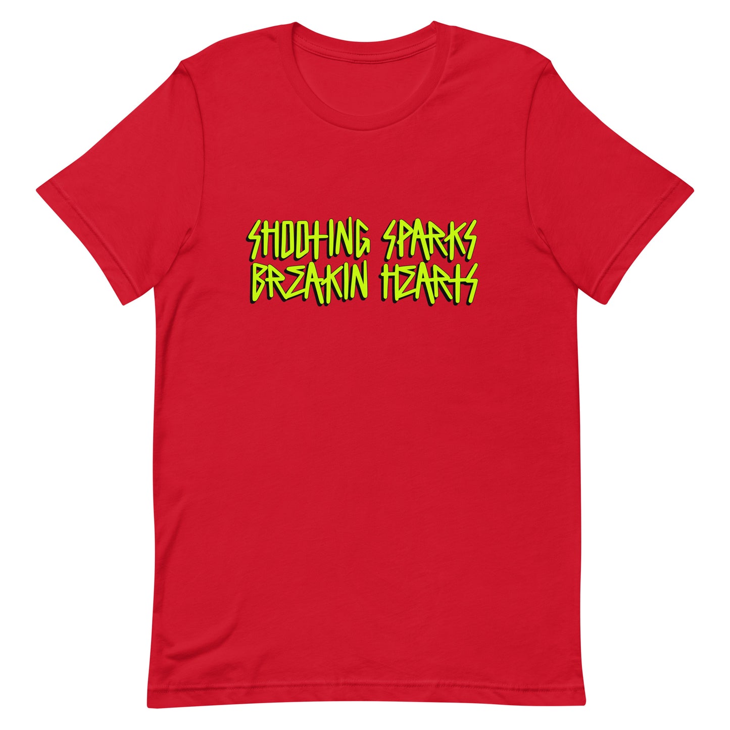 Shooting sparks breakin hearts, T-shirt 